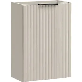 WFL GROUP Waschbeckenunterschrank Niva hängend 40 x 57 cm Beige