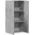 vidaXL Aktenschrank Betongrau 60x32x115 cm Holzwerkstoff
