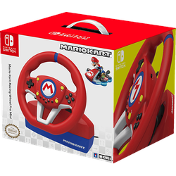 HORI Mario Kart Racing Wheel Lenkrad Pro MINI, und Pedale, Rot