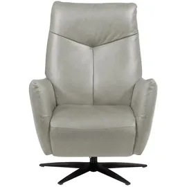 Ravensberger Werkstätten Sessel Atlanta Leder 80 x 107 x 83 cm Grau elektrisch