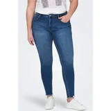 ONLY CARMAKOMA Carwilly REG SK ANK RW DNM TAI263 Noos, Medium Blue denim), 50W / 32L EU - 50W / 32L