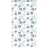 vidaXL Duschrollo mit Kassette 130x240 cm Stoffbreite 126 cm