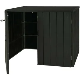 Proregal Mülltonnenbox XL 117 x 142 x 102 cm anthrazit