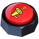 BUYVIKAY Talking Button- Rap Airhorn Sound Button-Hip Hop Air Horn Sound Effect Button - Funny Gag Gifts - Noise Maker