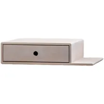 woodek Nachtschrank HOPE 65 x 15 x 30 cm Weiß