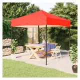 vidaXL Partezelt Faltbar 2 x 2 m Rot