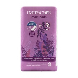 Natracare Maxi pads Night Time (10St)