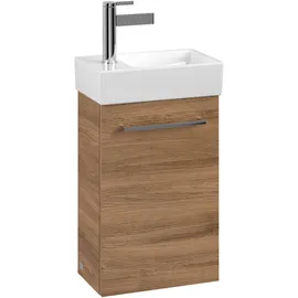 Villeroy & Boch Waschbeckenunterschrank 1 Tür 34 x 51,4 x 20,2 cm Braun