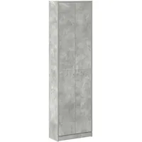 VidaXL Kleiderschrank 55x25x189 cm grau