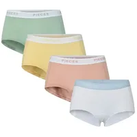 Pieces Panty 4 St. blau/bunt/gelb/rot XL