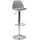 miliboo Design-Barhocker Hellgrau (2er-Set) STEEVY
