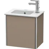 Duravit Waschtischunterschrank wandhängend „XSquare“ 41 × 40 × 28,9 cm, in Leinen