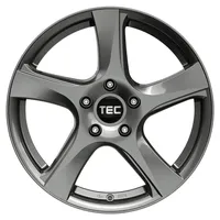 TEC Speedwheels AS5 Gun-metal Alufelge grau