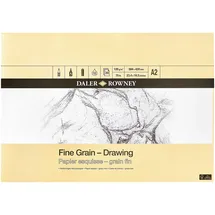 Daler Rowney Daler-Rowney Zeichenpapier feinkörnig 120 g/m2 A2 30 Blatt
