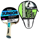 Butterfly Tischtennisschläger Junior + Tischtennishülle Free your Lifestyle EINHEITSGRÖSSE