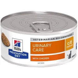 Hill's Prescription Diet Urinary Care c/d Multicare mit Huhn 24x156 g