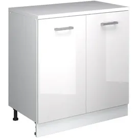 Vicco Rion 80 x 81,6 x 46 cm Weiß Hochglanz
