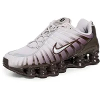 Nike Damen Shox Tl Sneaker, Barockbraun/Metallic Silber, 8.5 Medium US - 40 EU