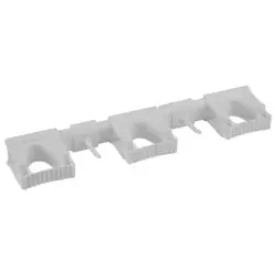 Vikan Hygienisches Hi-Flex-Wandhalterungssystem 10115 , Farbe: Weiß