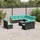 vidaXL Gartensofa-Set 12-tlg. schwarz