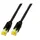 EFB-Elektronik K3130.0,5 RJ45 Patchkabel Cat.6A S/FTP PUR schwarz 0,5m