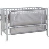 roba Room Bed safe asleep Beistellbett taupe inkl. Komplettset little stars