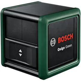 Bosch Kreuzlinienlaser Quigo Green mit Universalklemme MM 2