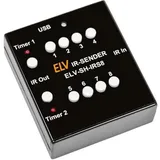 ELV Smart Home Bausatz IR-Sender ELV-SH-IRS8 (Universal Fernbedienung, Infrarot), Fernbedienung