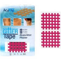Römer-Pharma GmbH Gitter Tape AcuTop Akupunkturpflaster 5x6cm pink