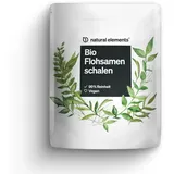 Bio Flohsamenschalen – 500g Beutel – 99+% Reinheit, biozertifiziert, vegan – Low-Carb, ballaststoffreich, glutenfrei – ohne unnötige Zusätze, laborgeprüfte Qualität 500 g