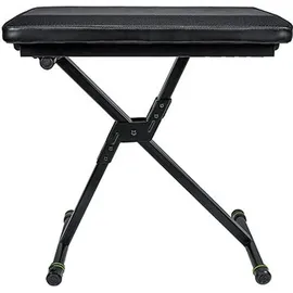 Gravity FK SEAT 1 - Klappbare Keyboardbank mit Höhenverstellung, Belastbarkeit bis 120 kg, schwarz