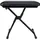 Gravity FK SEAT 1 - Klappbare Keyboardbank mit Höhenverstellung, Belastbarkeit bis 120 kg, schwarz
