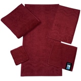 Ross Cashmere 9008 Handtuch 50 x 100 cm vino