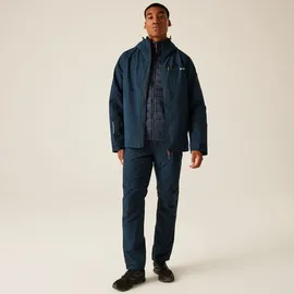 Regatta Wentwood IX 3 in 1 Funktionsjacke Herren , Größe:3XL, Farbe:Navy - Navy - 3XL