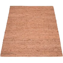 Teppich PACO HOME "Skive 689", beige (natur), B:80cm H:13mm L:150cm, Jute, Teppiche, Wendeteppich, handgeflochten, Naturfaser, Boho-Style, auch als Läufer