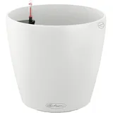 LECHUZA Classico Color 70 Komplettset Ø 70 x 65 cm weiß