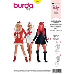 burda Schnitt 2464 "Miss Nikolaus und Teufelin"