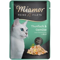 Miamor Feine Filets Thunfisch & Gemüse Beutel 6 x