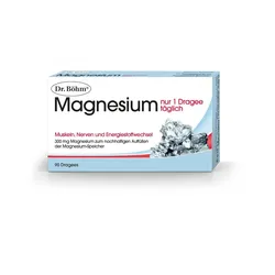 Dr. Böhm Magnesium nur 1 Dragee täglich 90 Stück