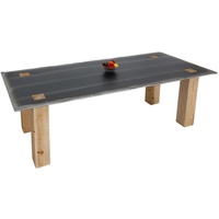 Mendler Esstisch HWC-L76, Tisch Esszimmertisch, Industrial Massiv-Holz MVG-zertifiziert 240x100cm,