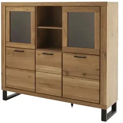 Primo Highboard  Kain ¦ holzfarben ¦ Maße (cm): B: 159 H: 140 T: 40.0