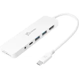 j5create JCD373-N USB-C® Lleichter Multi Adapter,
