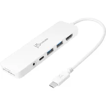 j5create JCD373-N USB-C® Lleichter Multi Adapter,