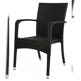 Gravidus Gartenstuhl 55 x 57 x 87 cm schwarz 2 St.