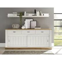 Home Affaire Sideboard »ORLANDO«, Breite ca. 215 cm weiß