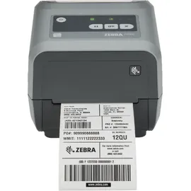 Zebra Technologies Etikettendrucker Thermotransfer Ethernet, Bluetooth Zebra ZD421t, mit LCD-Display