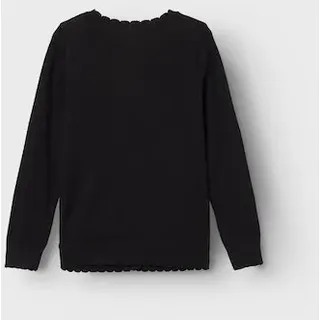 NAME IT NKFVAMONE LS KNIT CARD K NOOS Strickjacke 'VAMONE' - schwarz, - 146/152