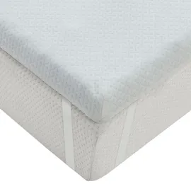 Juskys Topper 7 Zonen 160 x 200 cm weiß