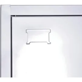 Mendler Aktenschrank HWC-L60 185 x 90 x 45 cm Grau