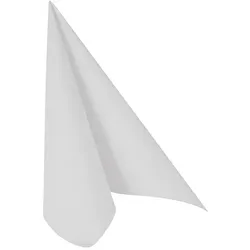 Papstar 250 Servietten `ROYAL Collection` 1/4-Falz 40 cm x 40 cm weiss in Papierverpackung
